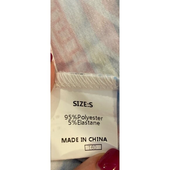 Maxi Dress Southwestern Spaghetti Strap Aztec Size Small T Shirt Fabric  Pockets - Picture 6 of 8